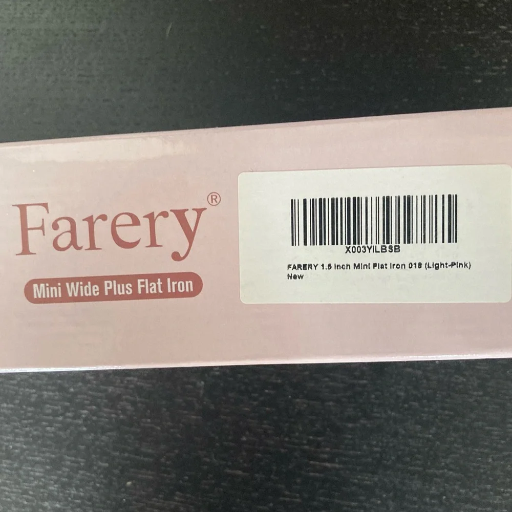 Farery Mini Wide Plus Flat Hair Flat Iron